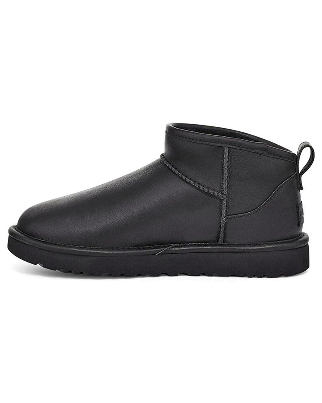 Ugg Black (Wmns) Classic Ultra Mini Leather