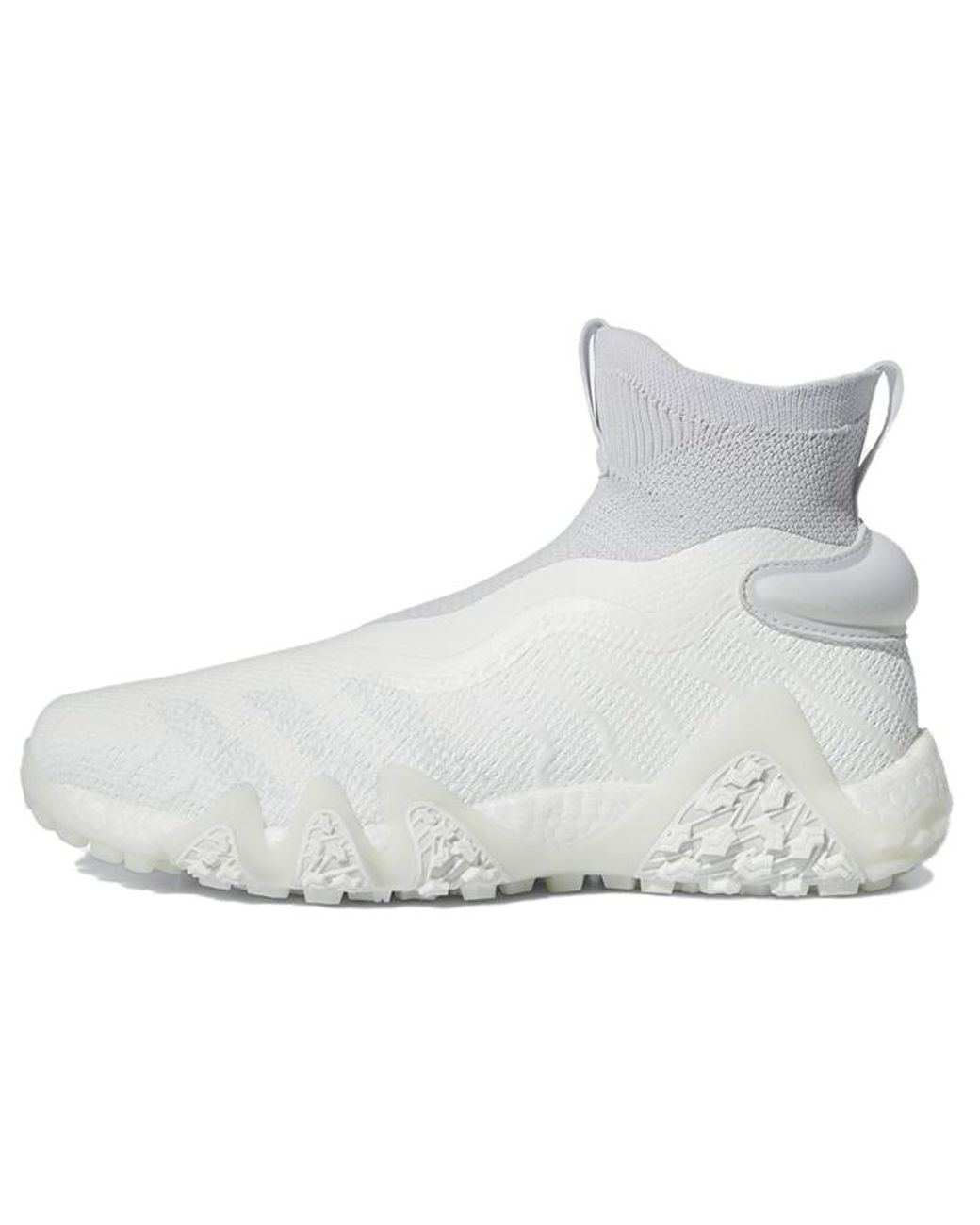Adidas White Codechaos Laceless Dash' for men