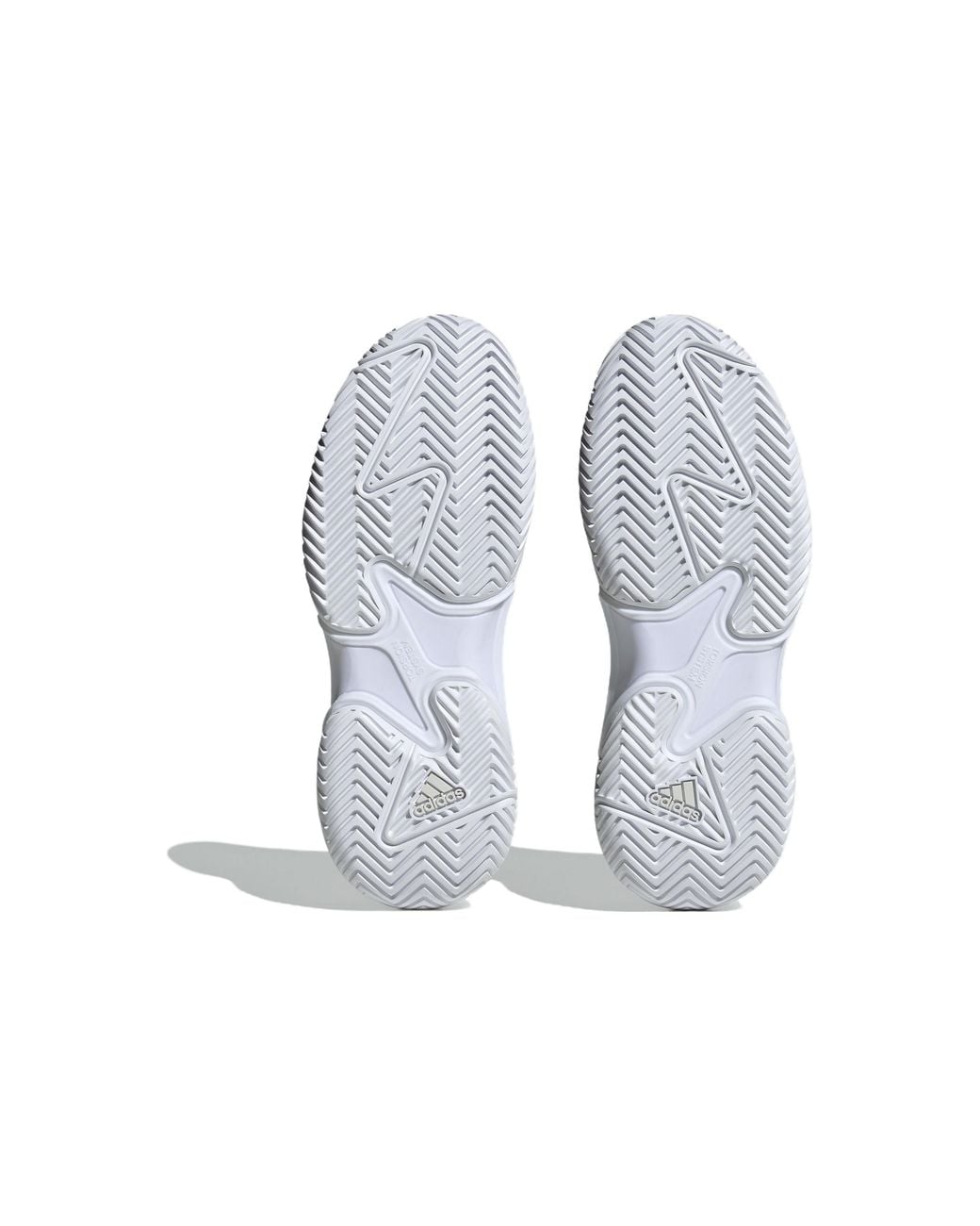 Adidas White (Wmns) Barricade Tennis Shoes
