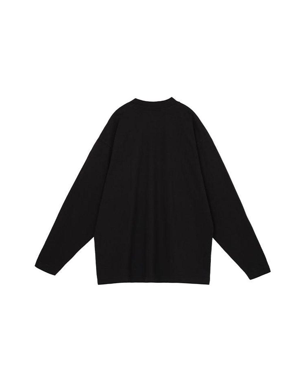 Yeezy Gap Black Logo Longsleeve T-Shirt for men