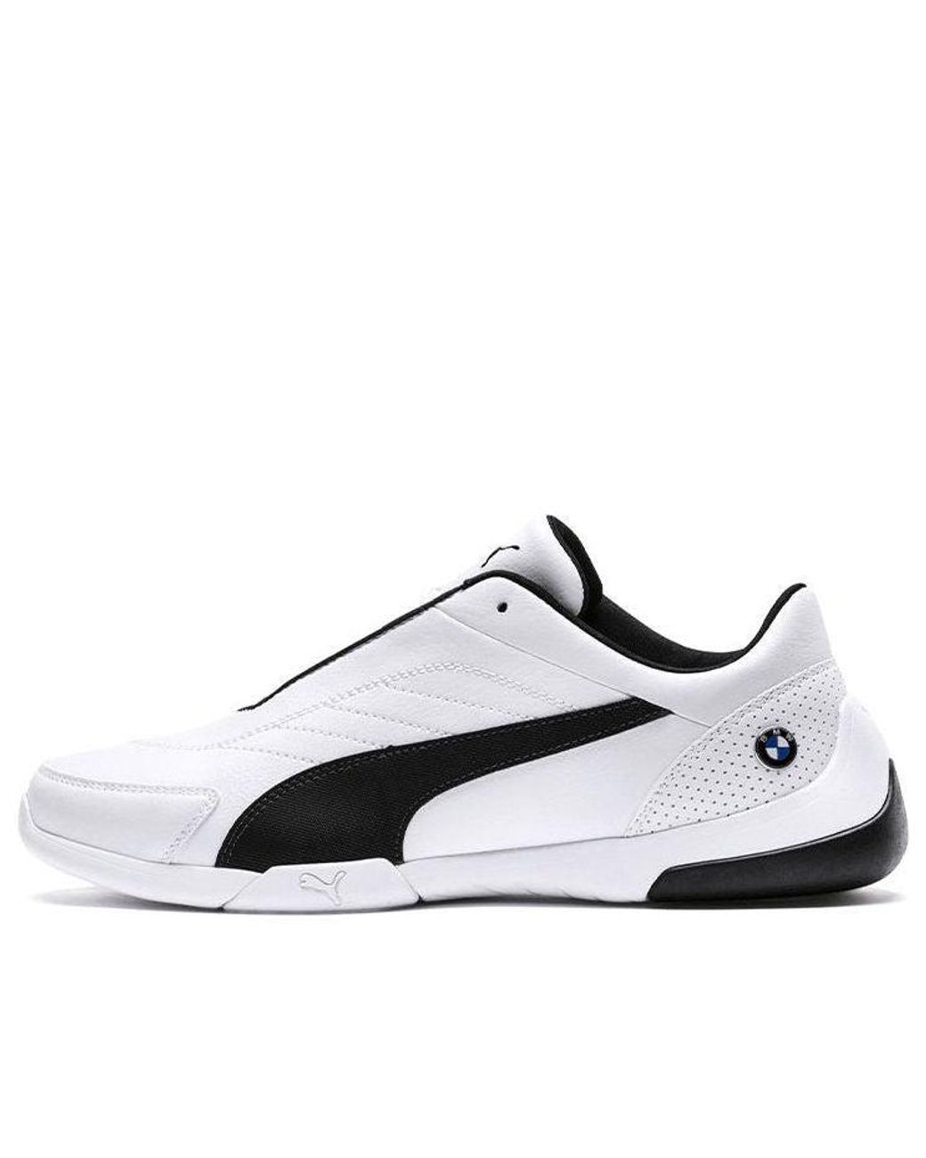 PUMA White Bmw M Motorsport Kart Cat Iii Low Top Running Shoes for men