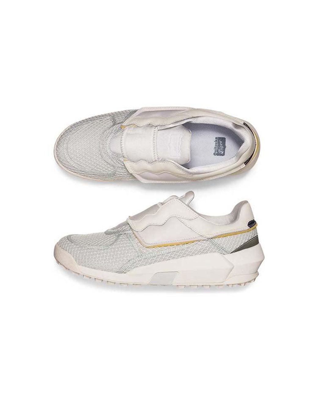 Onitsuka Tiger White Admix Runner Sock for men