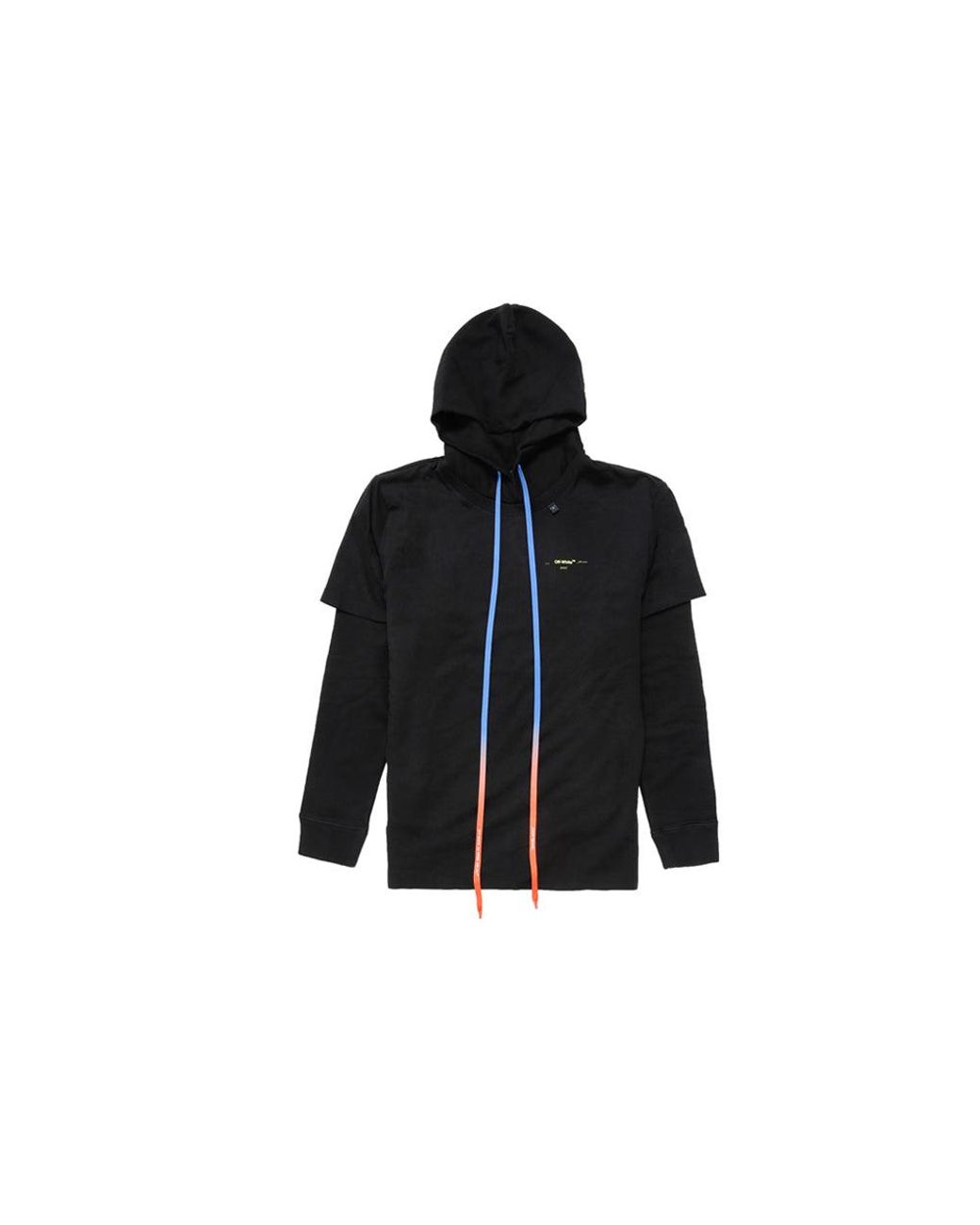 Off-White c/o Virgil Abloh Black Back Arrow Printing Drawstring for men