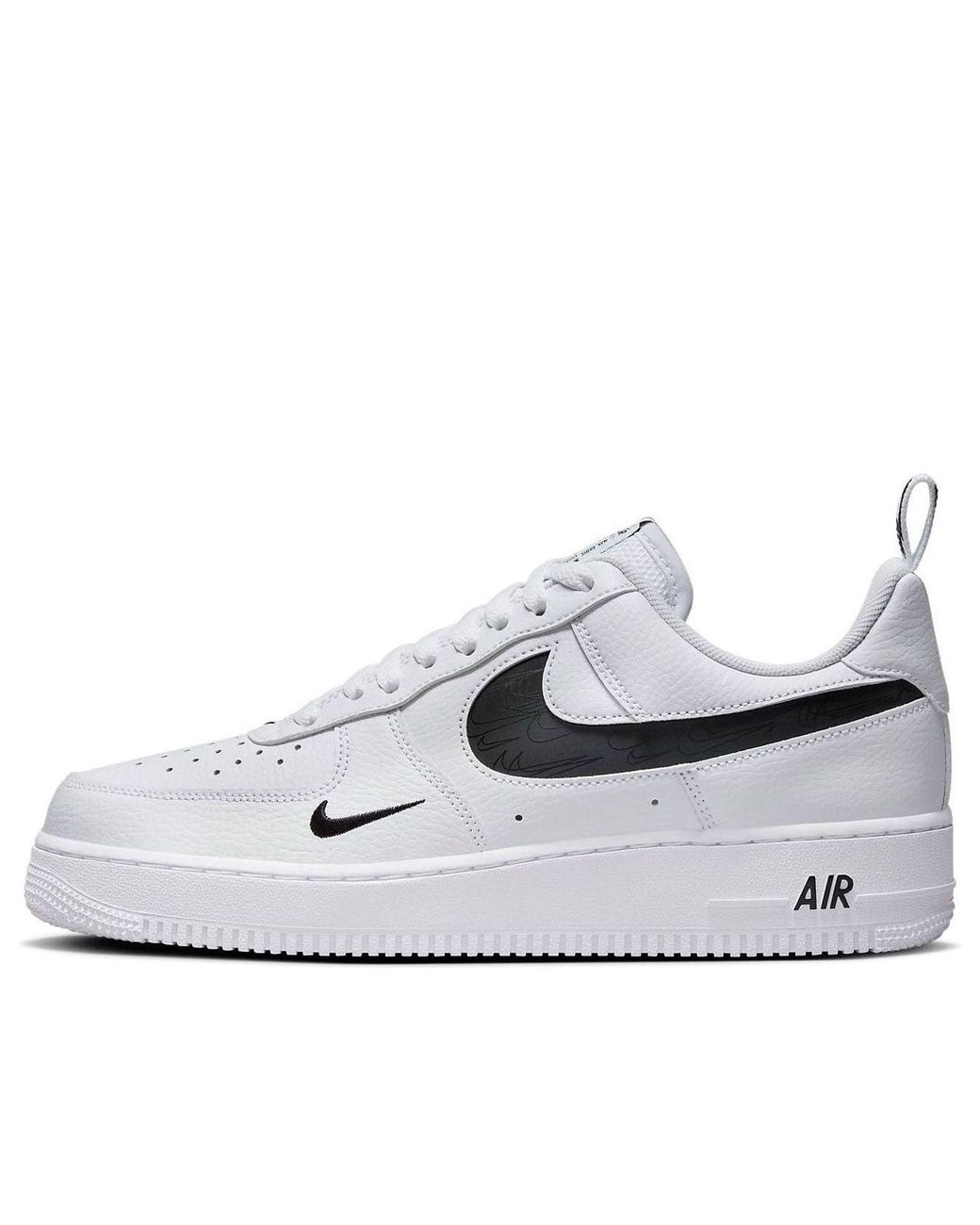 Nike White Air Force 1 Low 'Multi-Etch Swoosh' for men