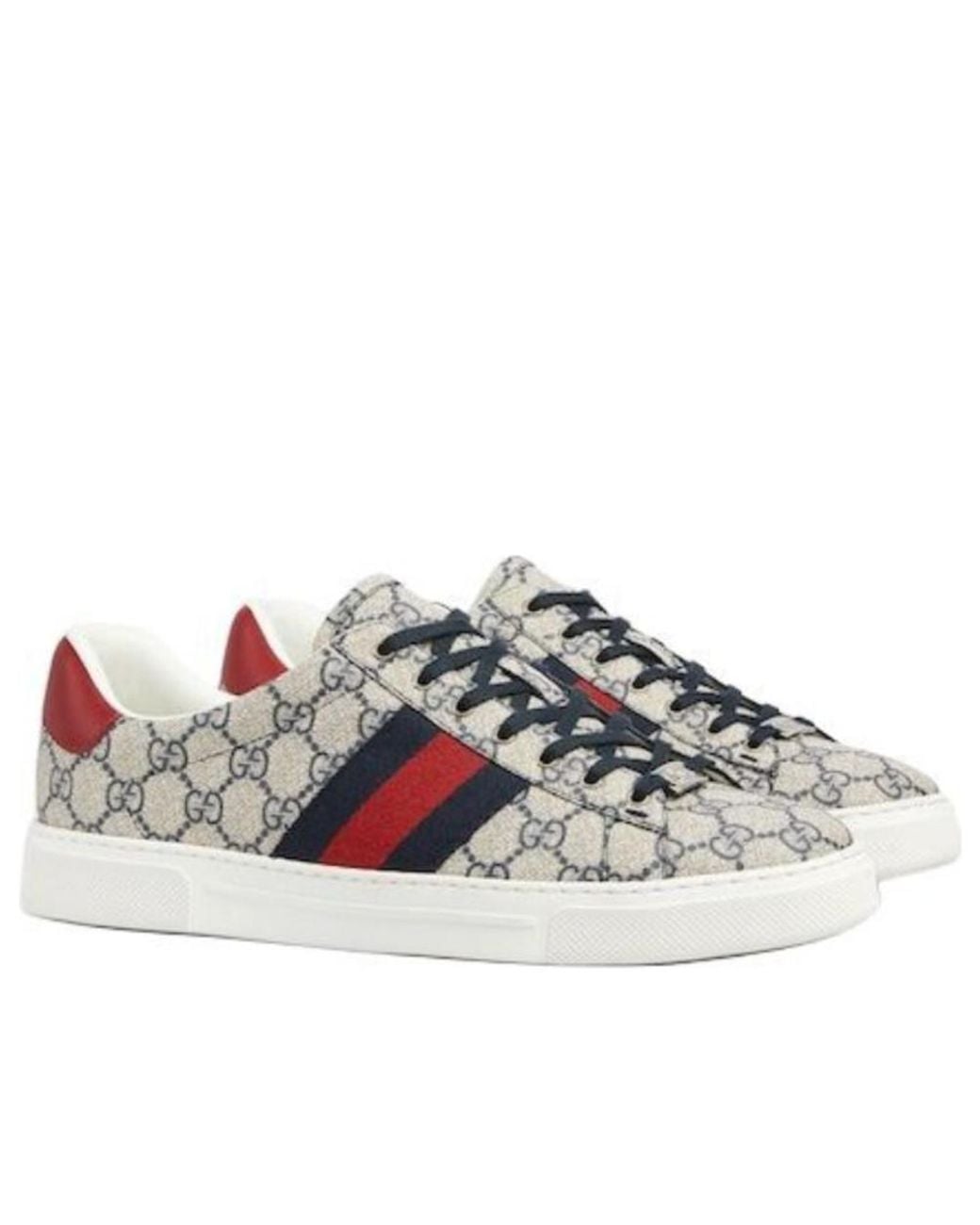 Gucci White Ace Web for men
