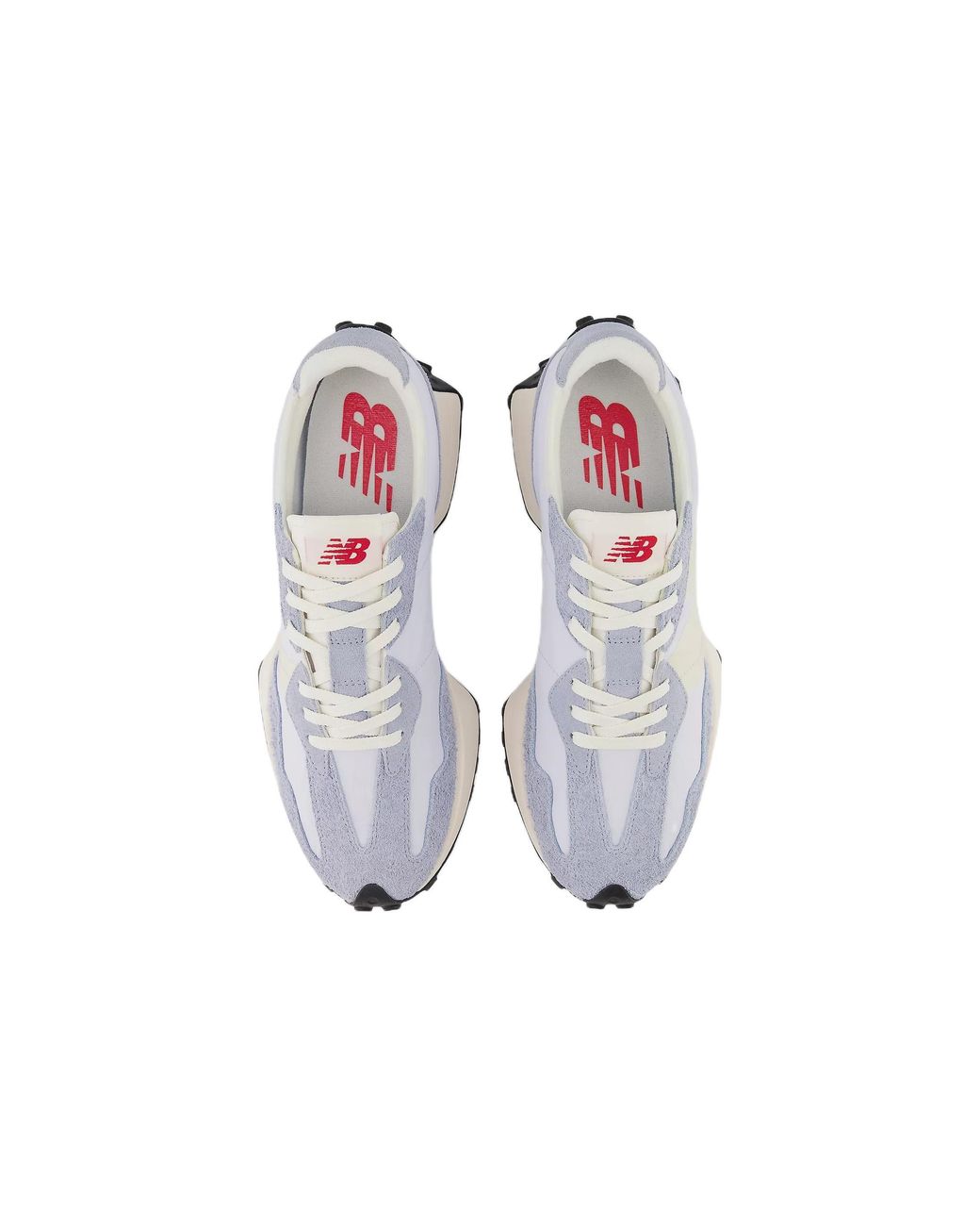 New Balance White 327 Sea Salt' for men