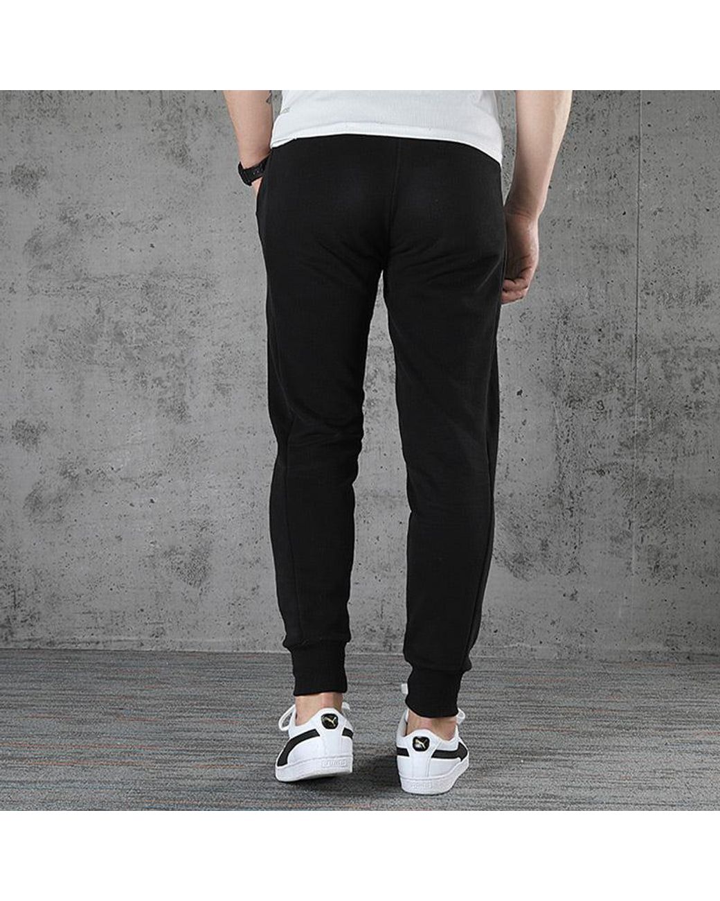 PUMA Black Athletics Sweatpants for men