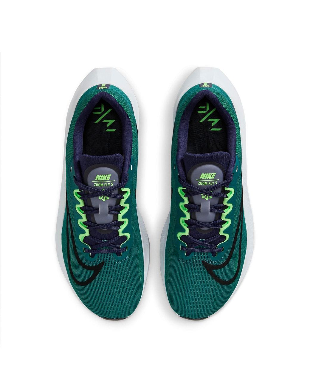Nike Green Zoom Fly 5 'Geode Ink for men