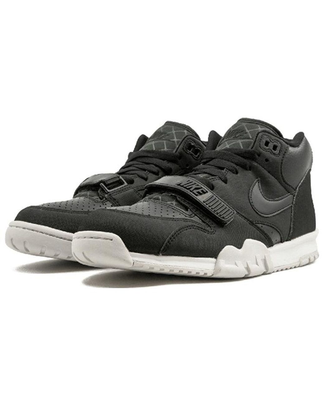 Nike Black Fragment Design X Air Trainer 1 Mid Sp for men