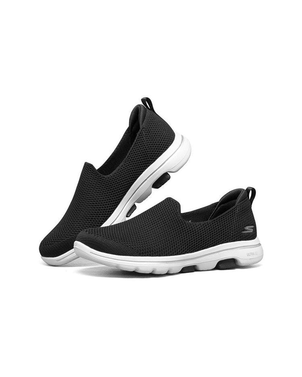 Skechers Black (Wmns) Go Walk 5 Loafers
