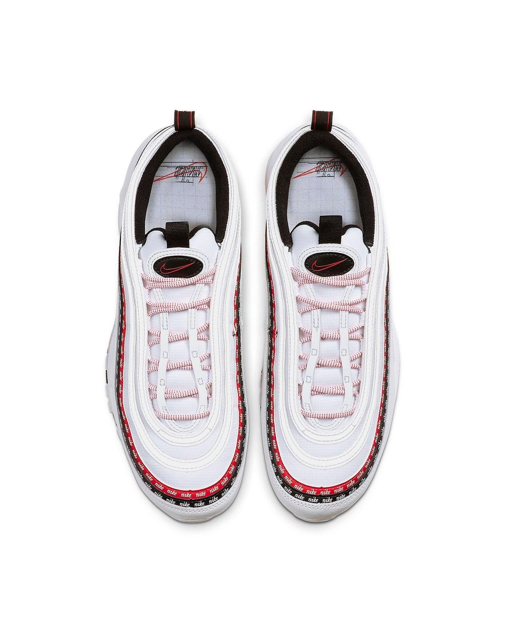 Nike White Air Max 97 'Script Swoosh' for men