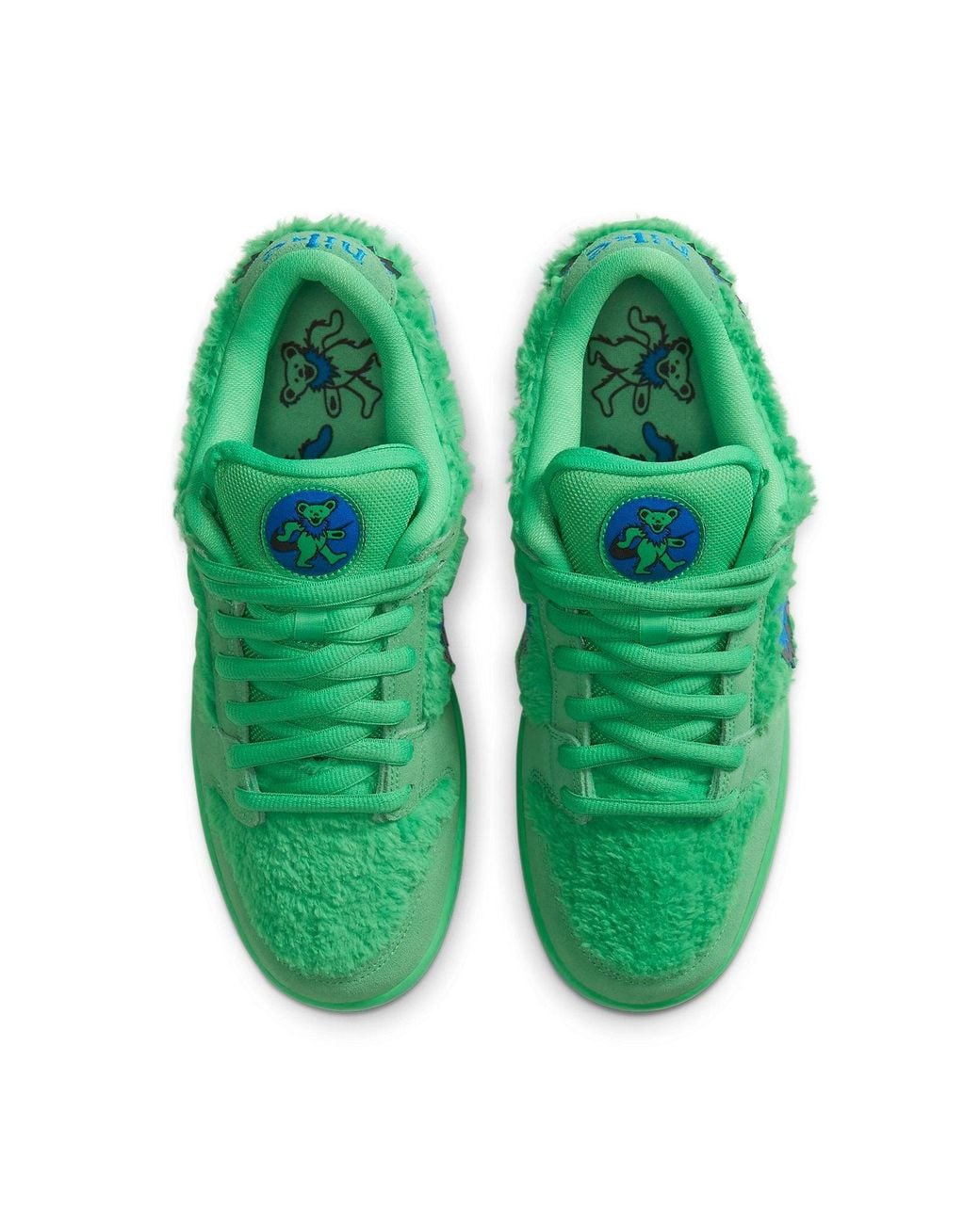 Nike Green X Grateful Dead Sb Dunk Low Bear' for men