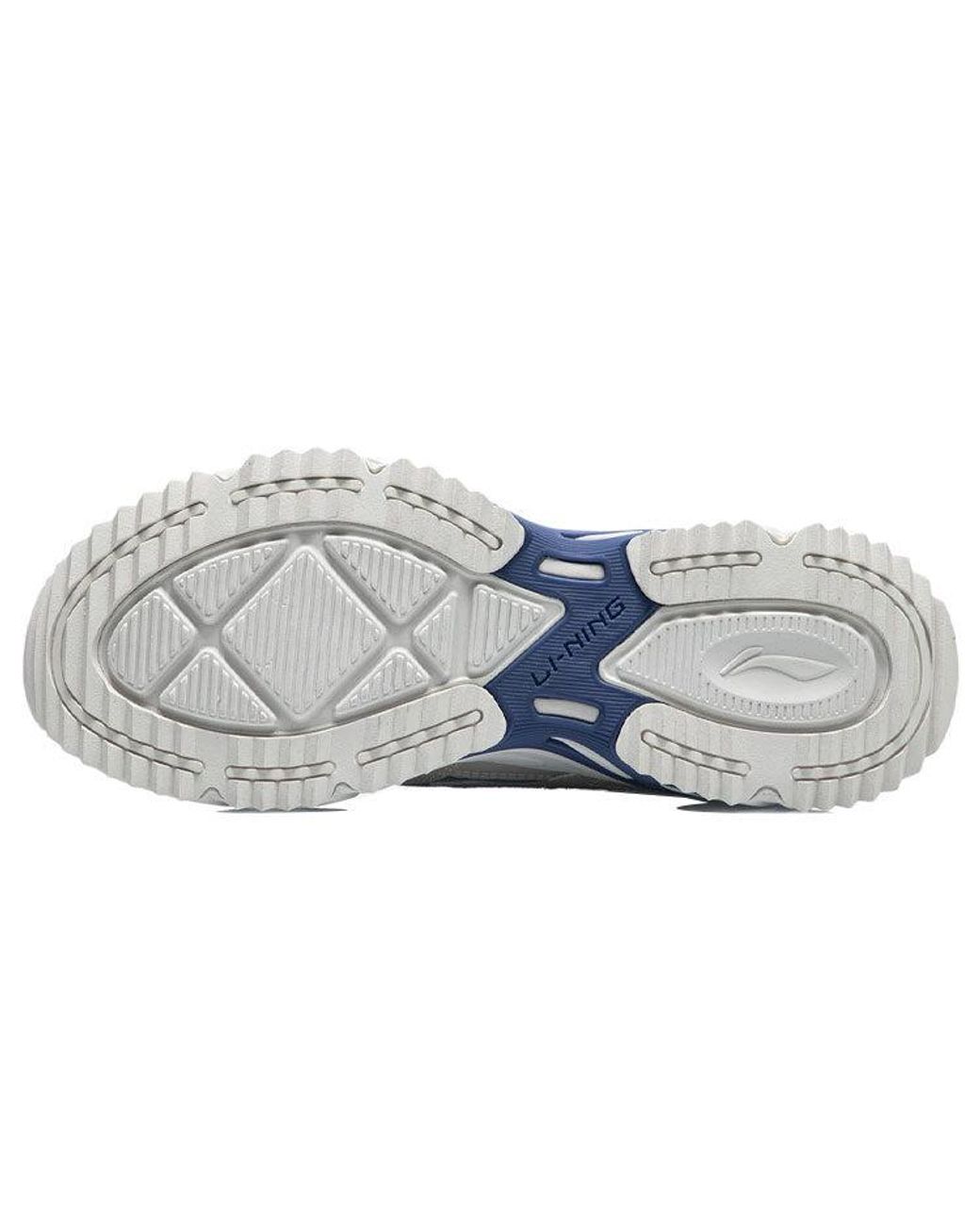 Li-ning Blue Retro Running Shoes for men