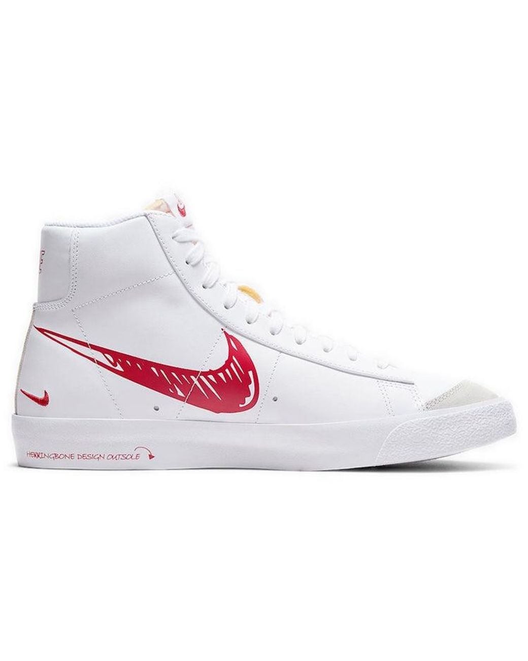 Nike White Blazer Mid 77 'Sketch for men