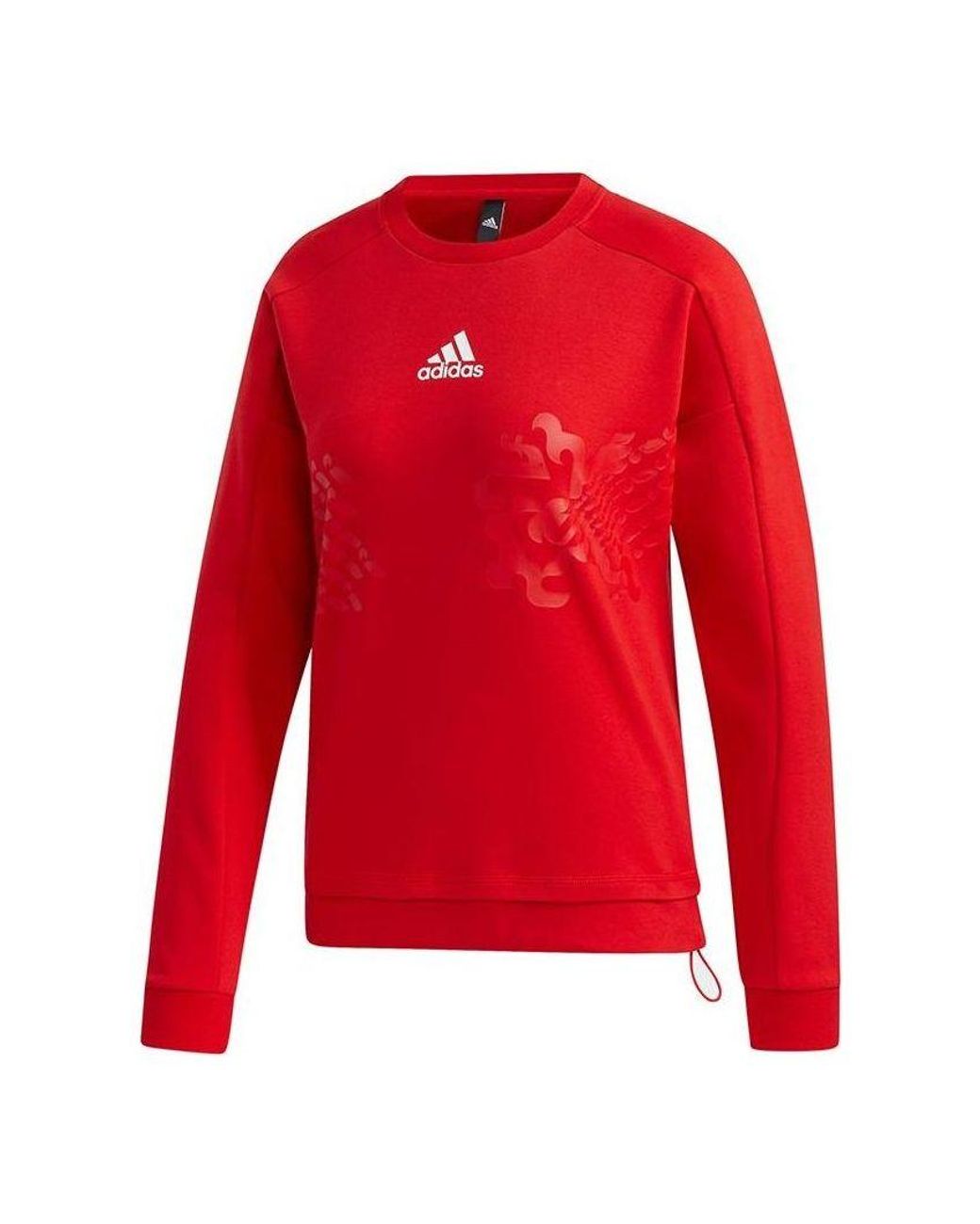 Adidas Red (Wmns) Cny Sweaters