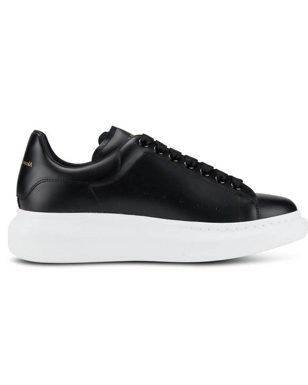 McQueen Black Oversize Sneakers for men