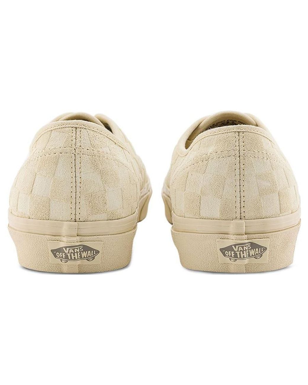 Vans Natural Authentic 'Mono Checkerboard Tan'