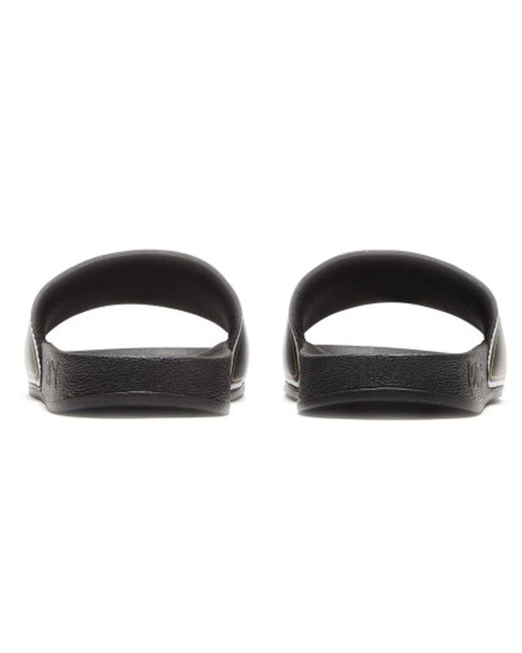 PUMA Black Leadcat Ftr Slide 'Badges for men
