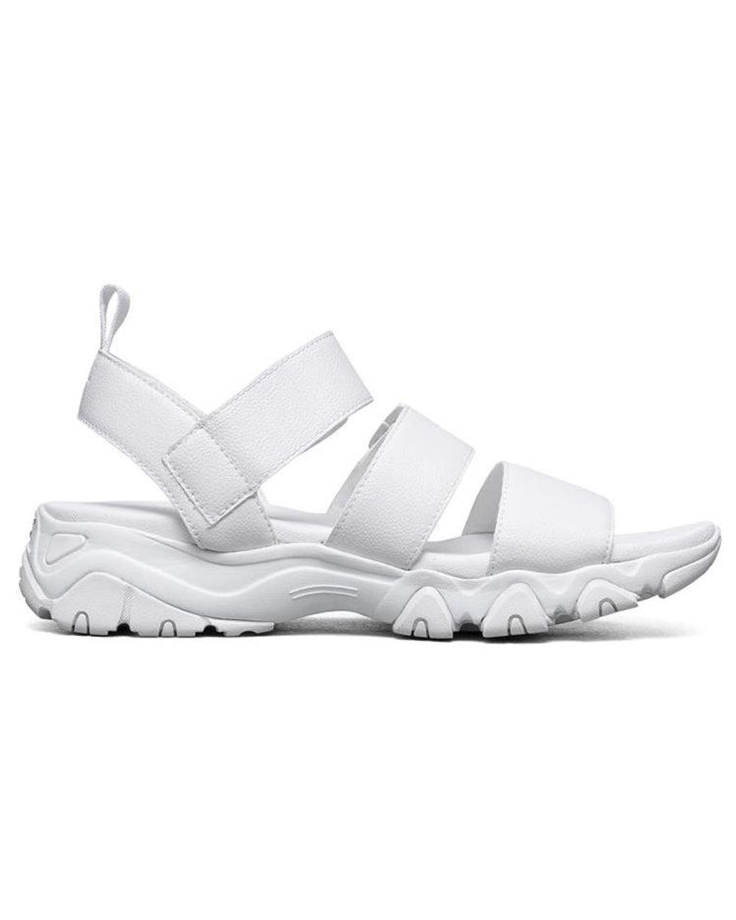 Skechers White (Wmns) D Lites 2.0 Sandal