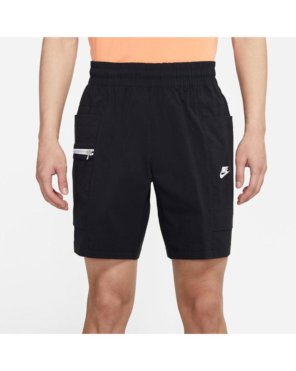 Nike Black As Sportswear Me Ul Wvn Short Ut for men