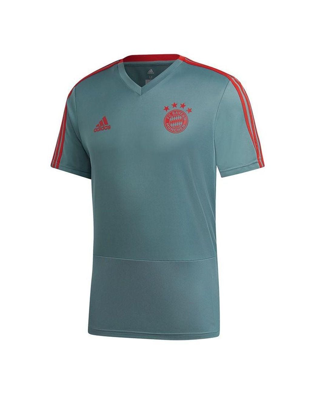 Adidas Blue Fcb Tr Jsy Casual Sports Bayern Munich Soccer for men