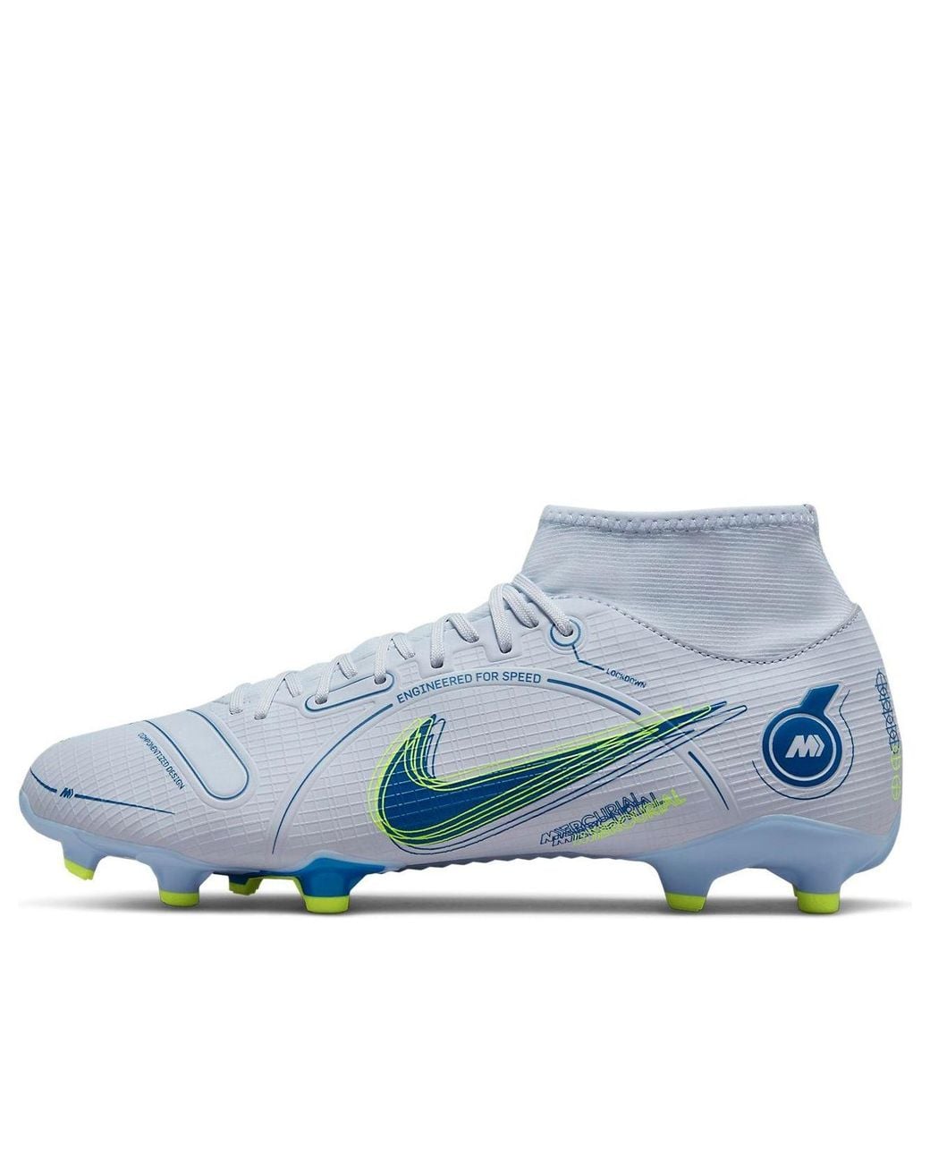 Nike Blue Mercurial Superfly 8 Academy Mg Light Marine' for men