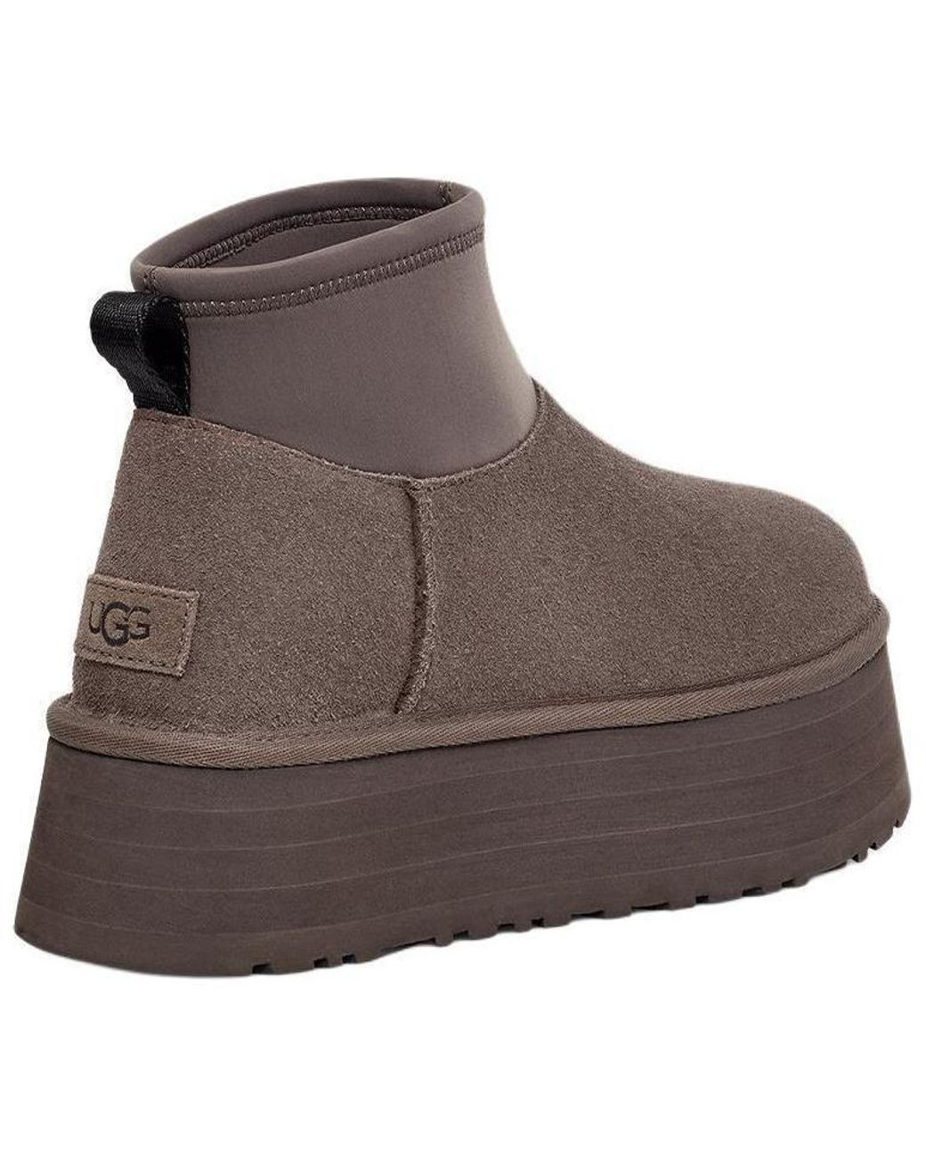 Ugg Brown (Wmns) Classic Mini Dipper 'Thundercloud'