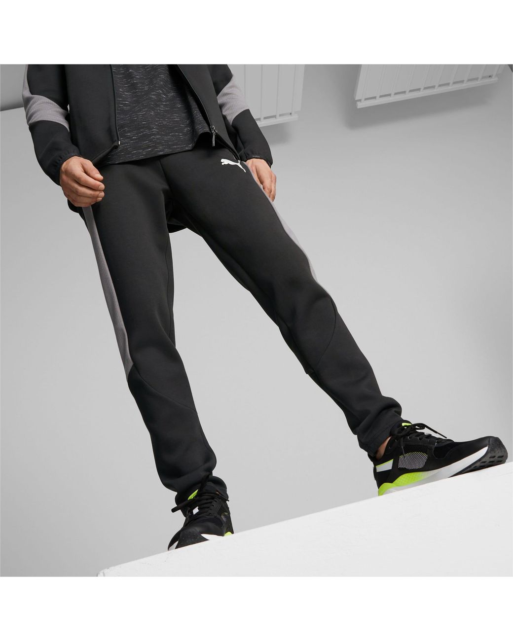 PUMA Black Evostripe Pants for men