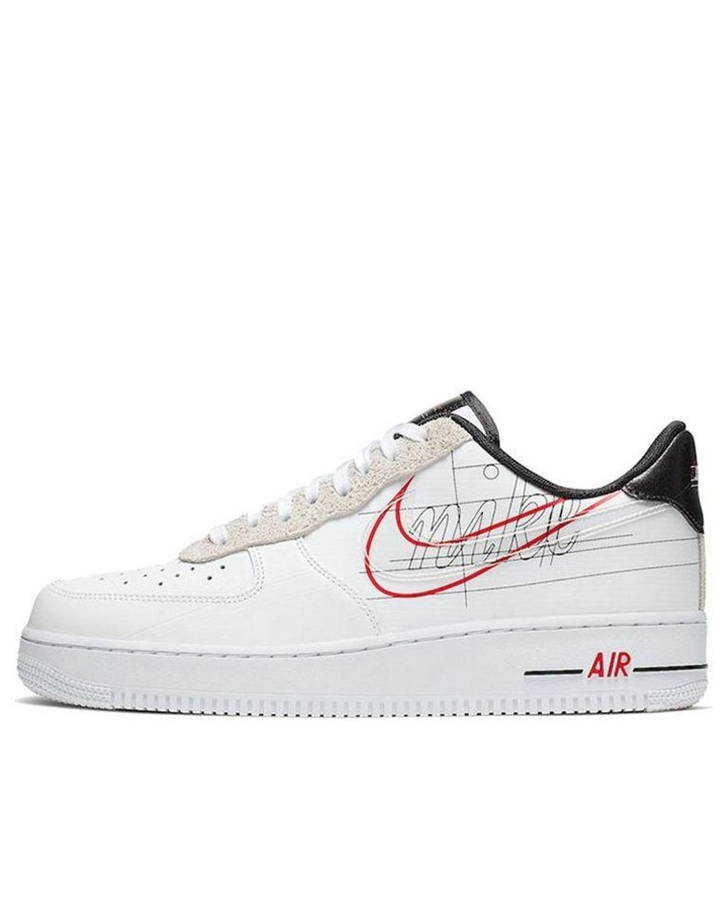 Nike Air Force 1 Low 'script Swoosh' in White for Men | Lyst