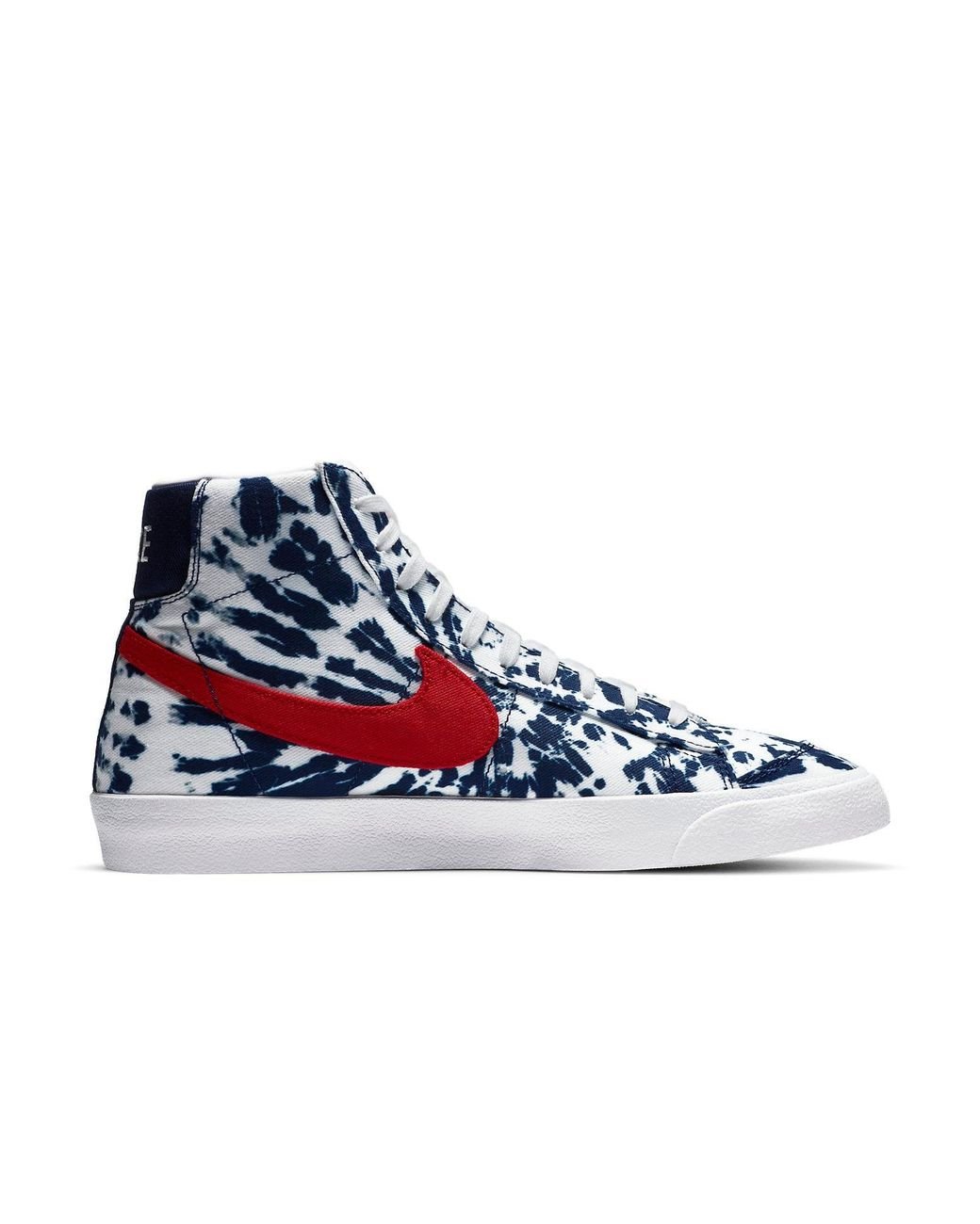 tie dye blazer mid