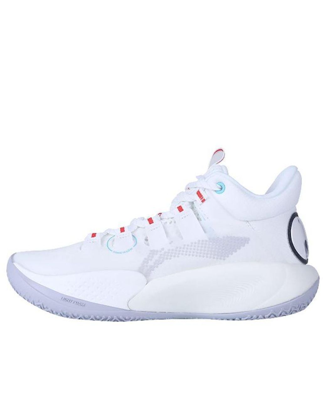 Li-ning White 9 Low Wear-Resistant Version for men