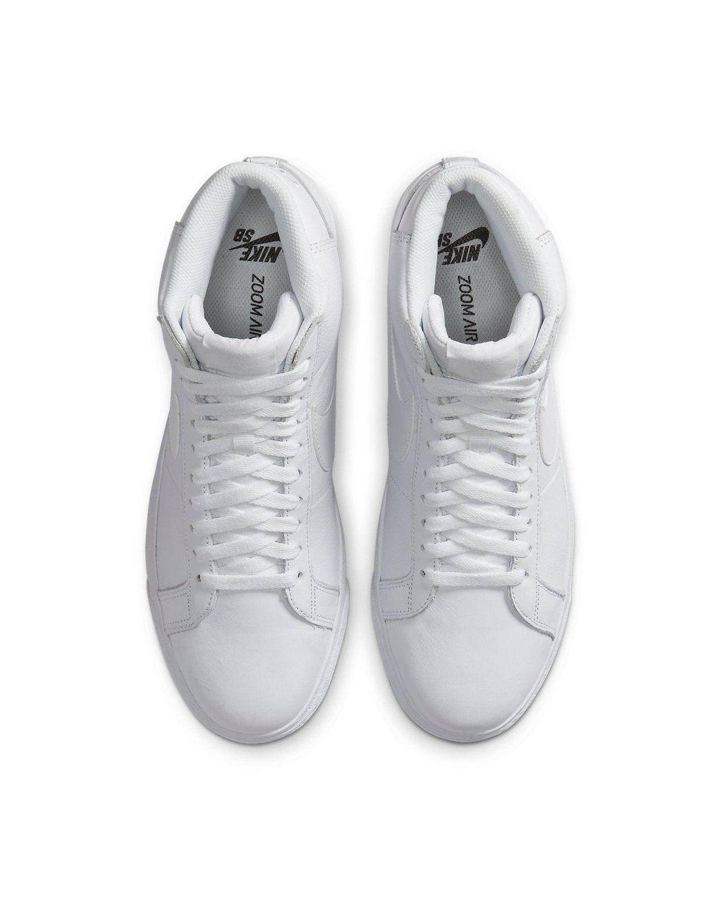 Nike White Zoom Blazer Mid Sb 'Triple' for men