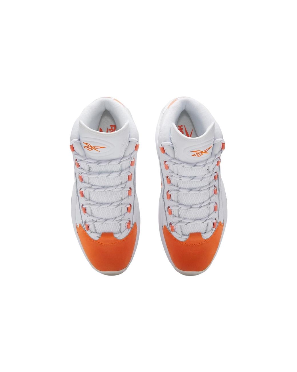 Reebok White Question Mid Toe' 2023 for men