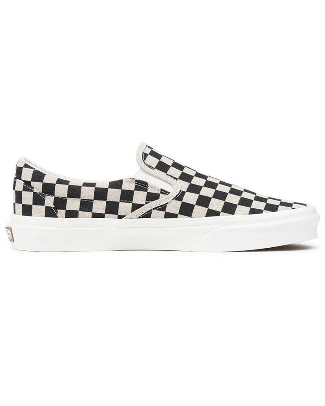 Vans White Classic Slip-On for men