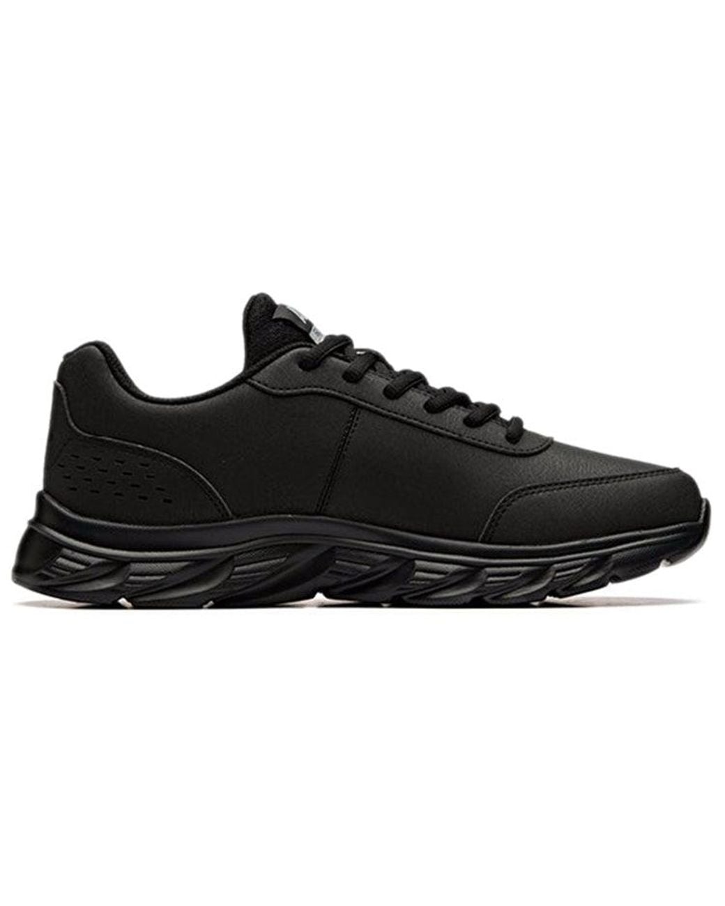 Anta Black Running Series Sneakers Leather for men