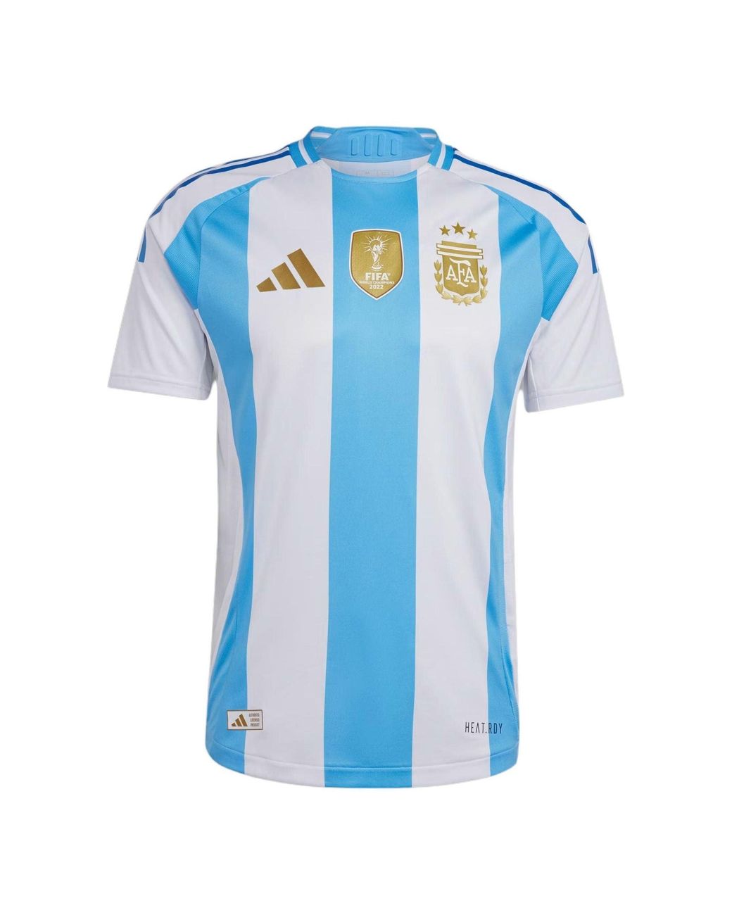 Adidas Blue Argentina 2024 Home Authentic Jersey Asia Sizing for men
