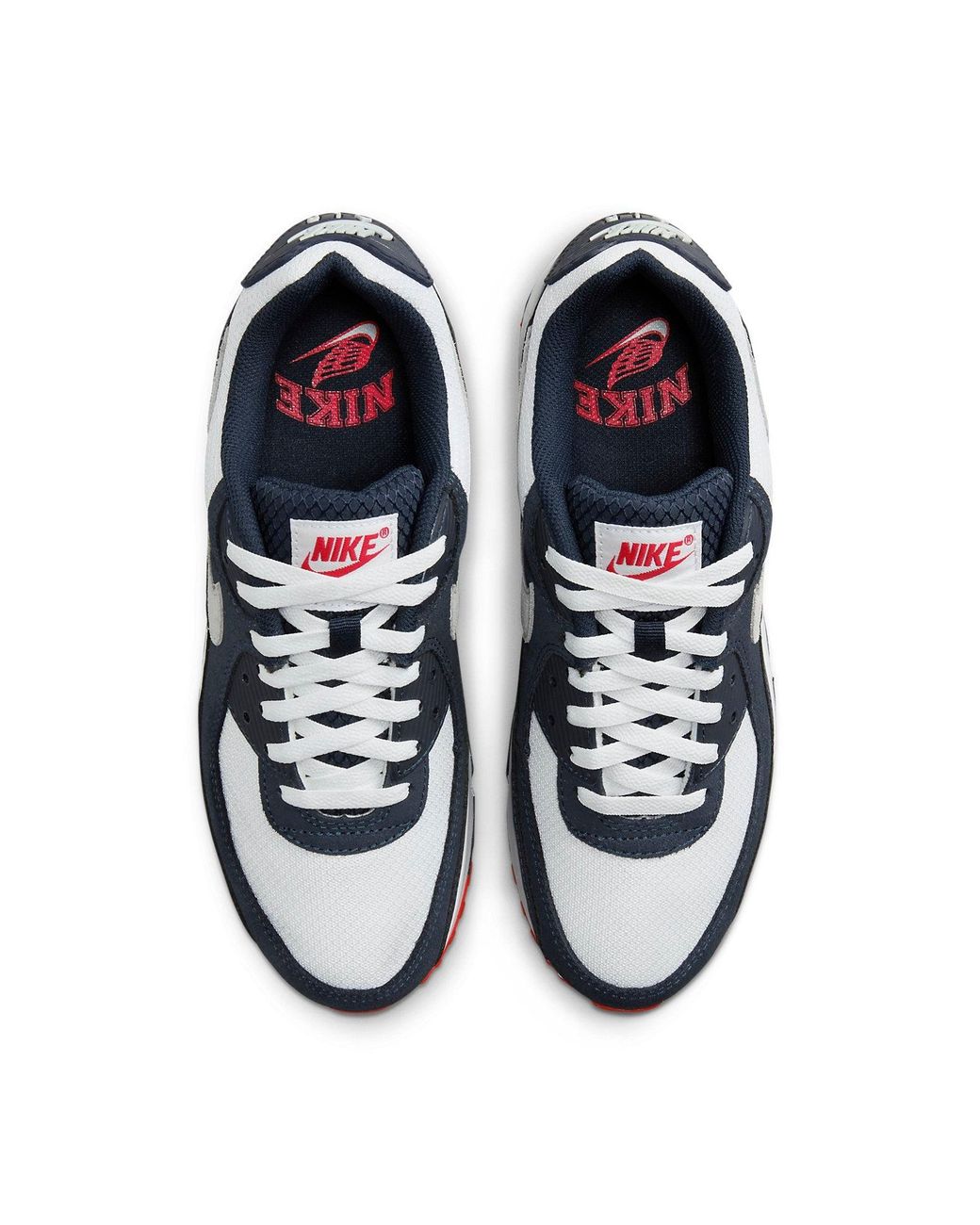 Nike Blue Air Max 90 Crimson' for men
