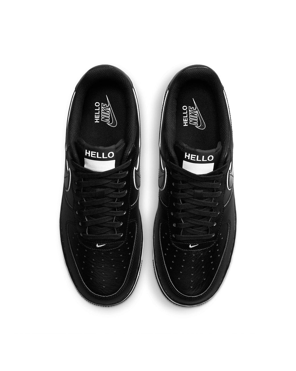Nike Black X Urbanstar Air Force 1 '07 Lx 'Hello Pack for men