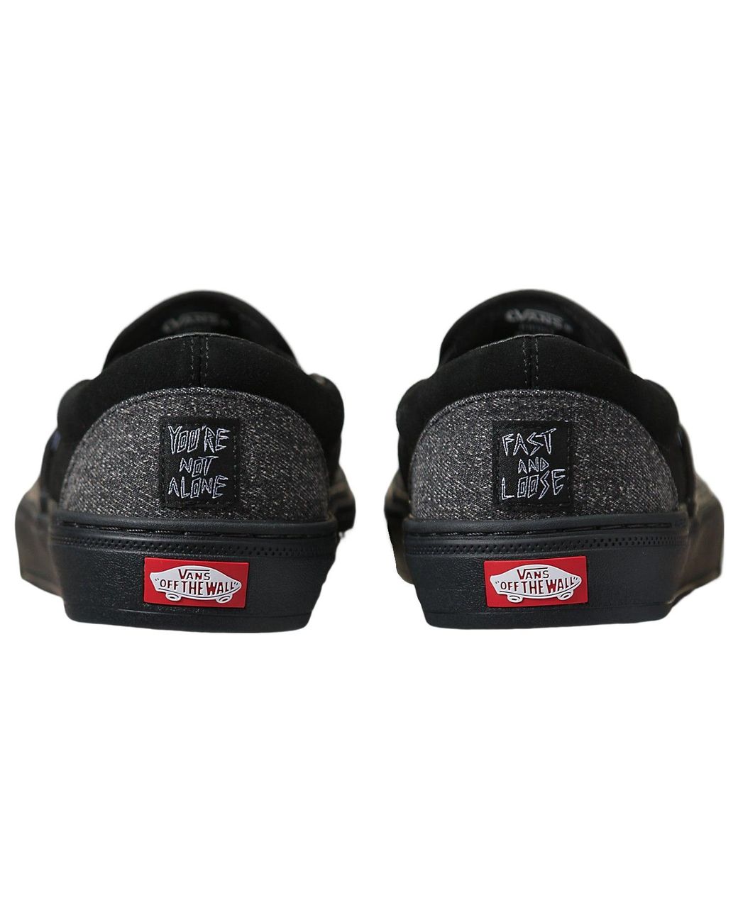 Vans Black X Fast And Loose Bmx Slip-On for men