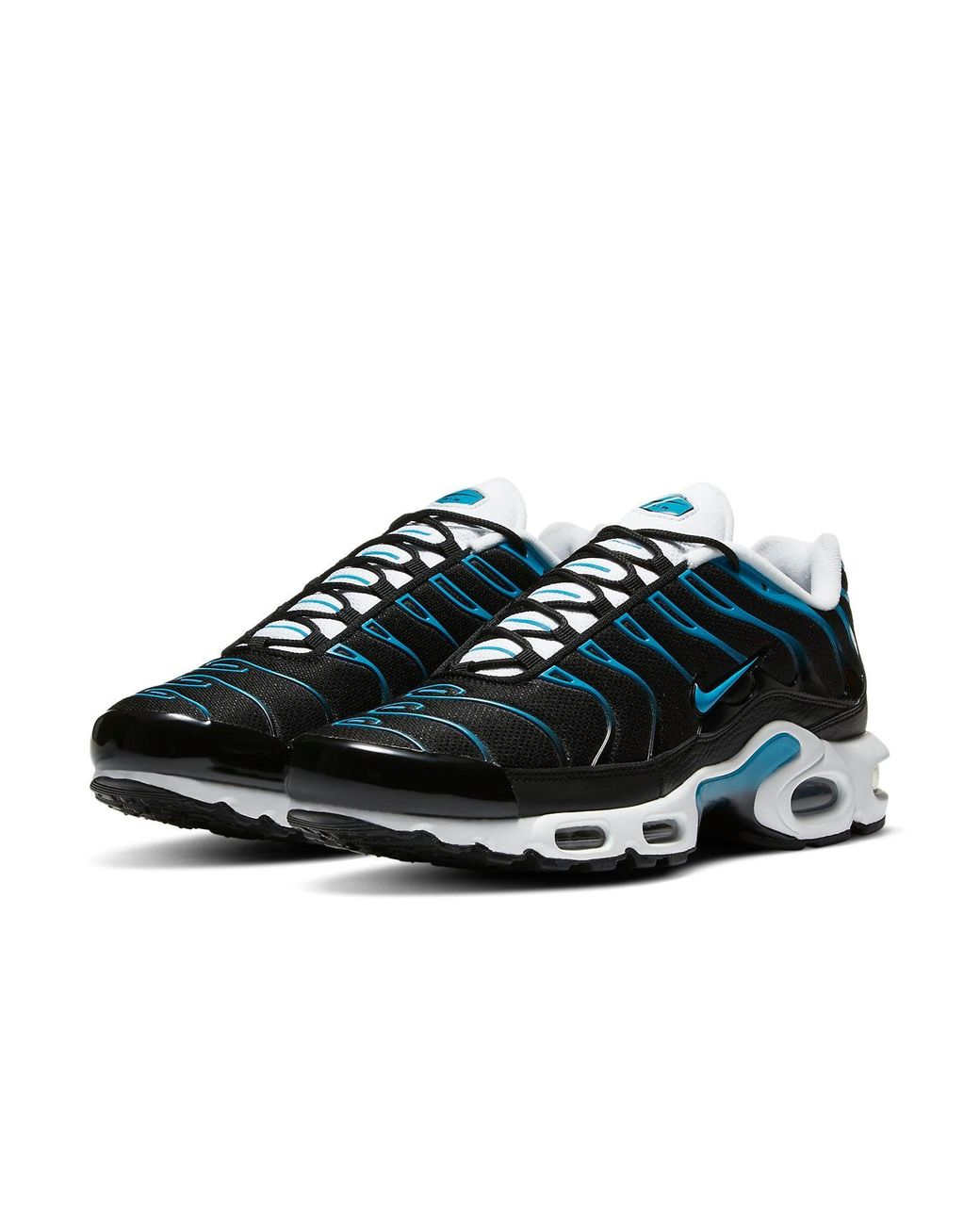 nike tn black laser blue