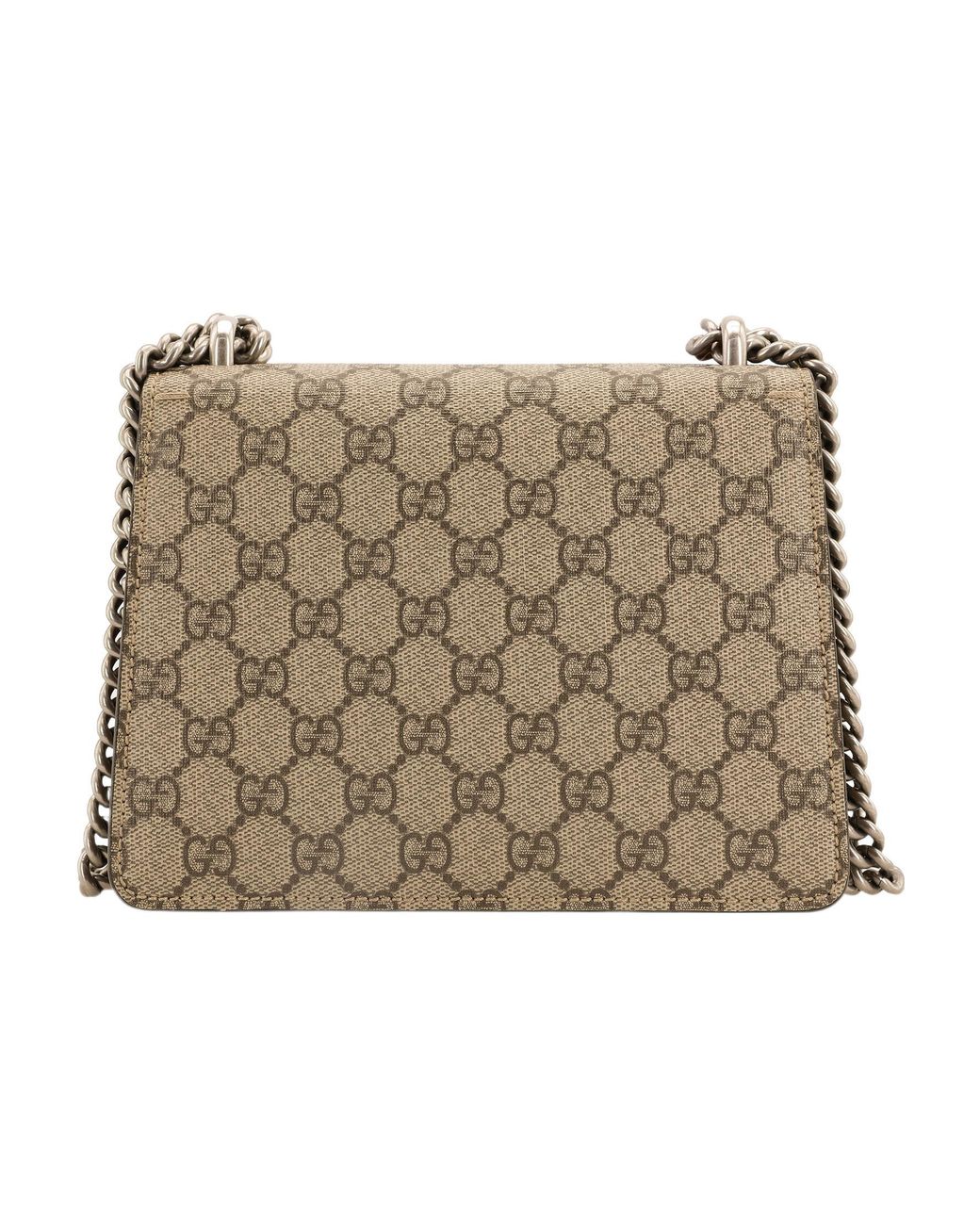 Gucci Metallic (Wmns) Dionysus Gg Supreme Mini Bag/Ebony