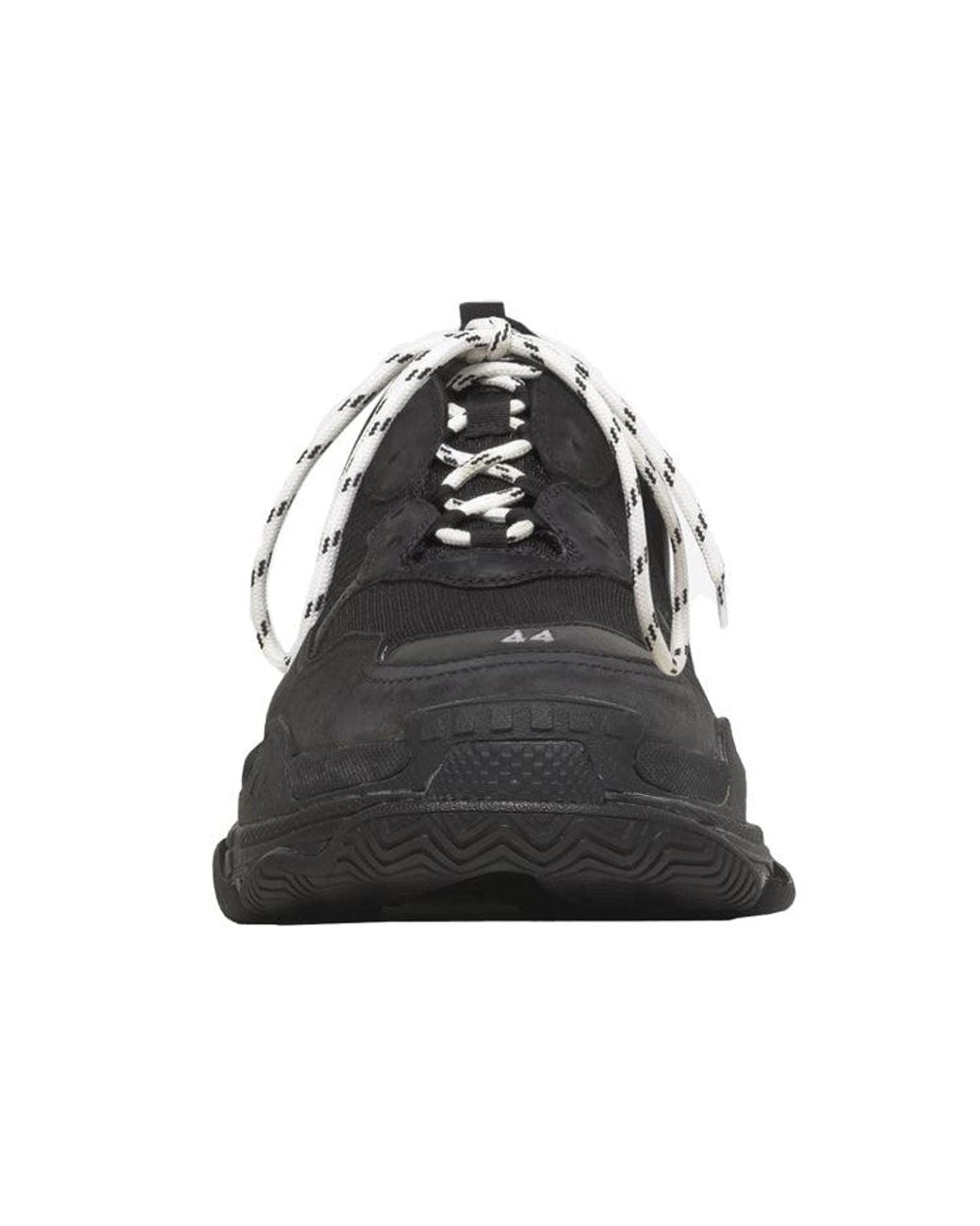 Balenciaga Black Triple S Sneaker for men