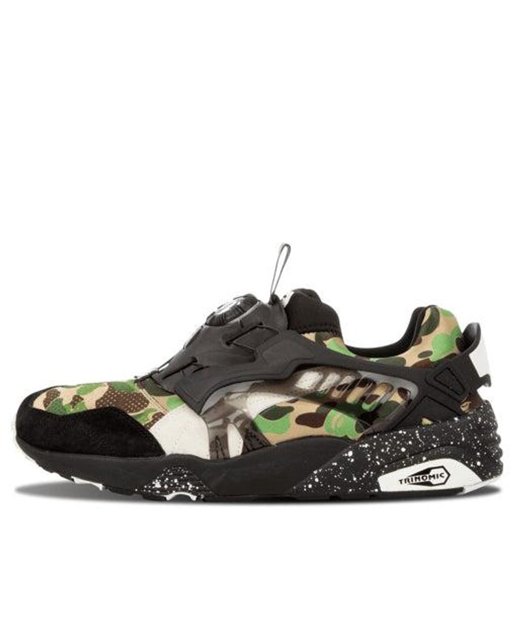 PUMA A Bathing Ape X Disc Blaze 'Camo' in Black for Men Lyst UK