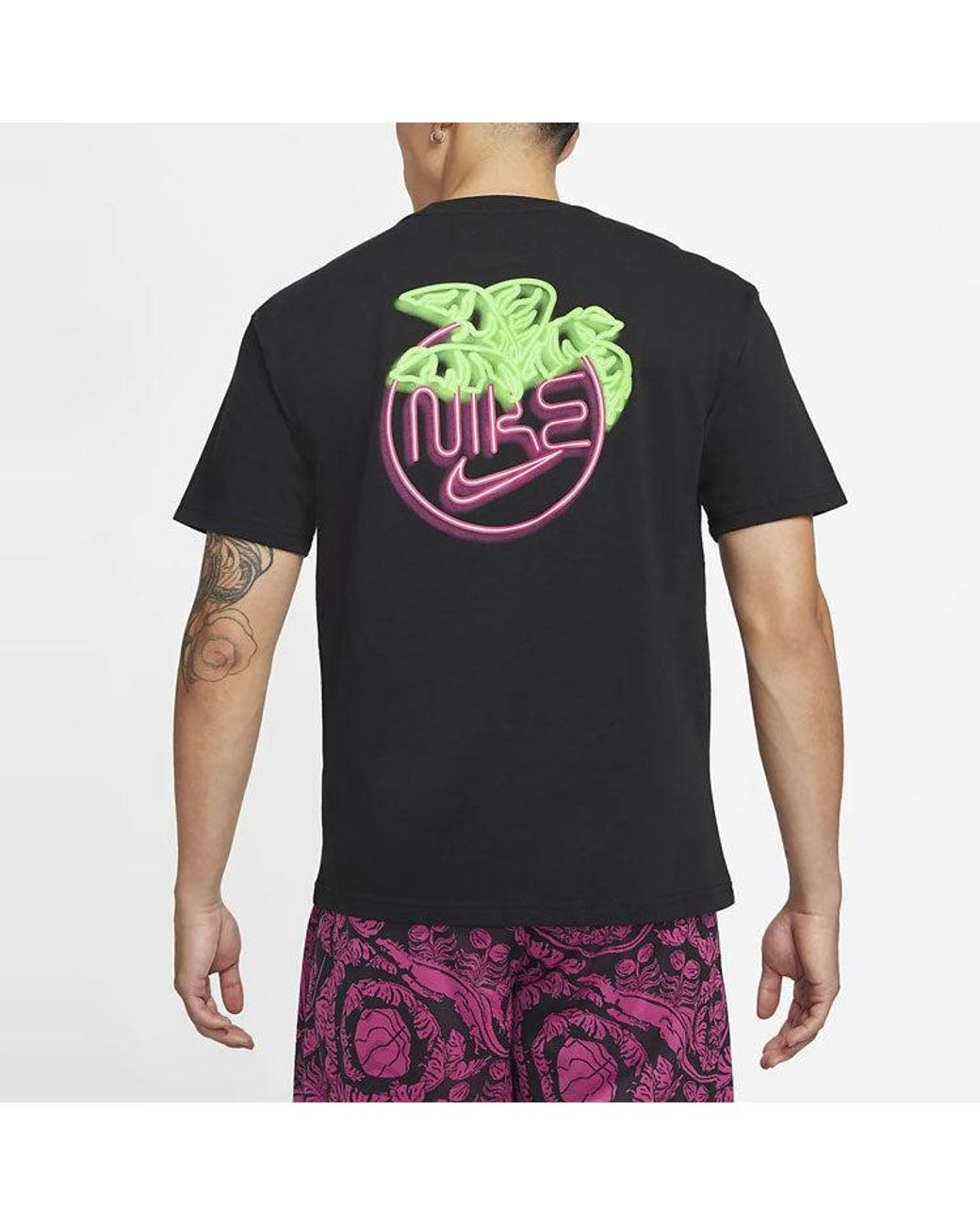 Nike Black As Nk Mi Cty Elv Ss 90 Tee for men