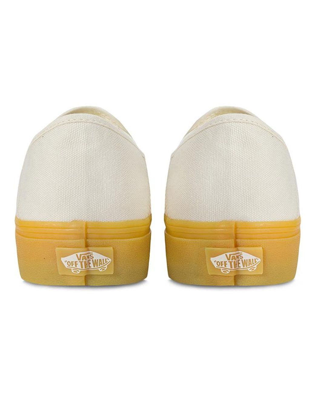 Vans White Slip-On Casual Low Tops Skateboarding Shoes for men