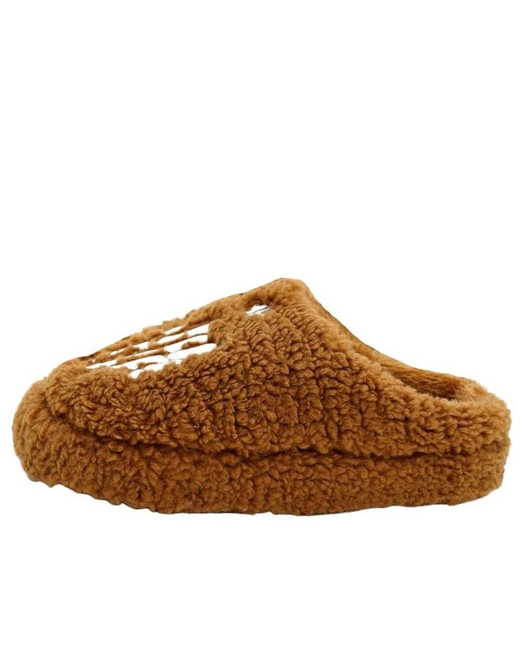 OMNEWYORK Brown Octavious Marks Clog 'Teddy Bear' for men
