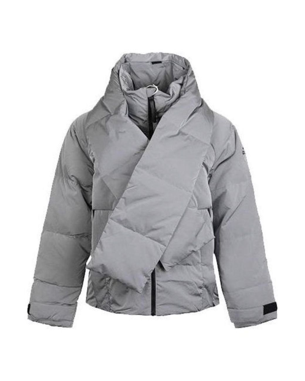 Adidas Gray (Wmns) Glam On Puff Jacket Asia Sizing