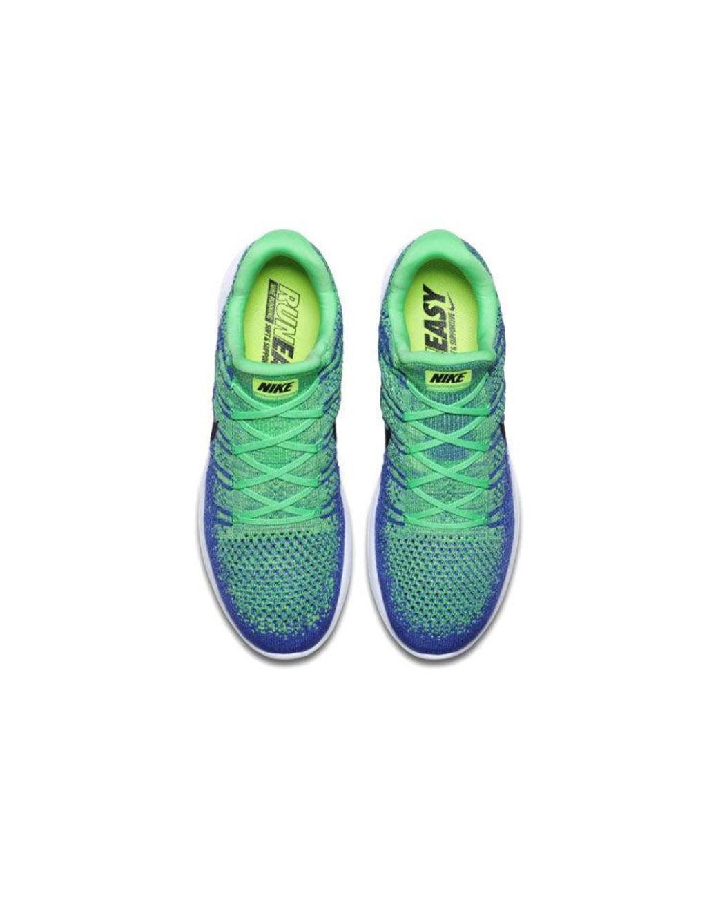 Nike Blue Lunarepic Low Flyknit 2 'Electro' for men