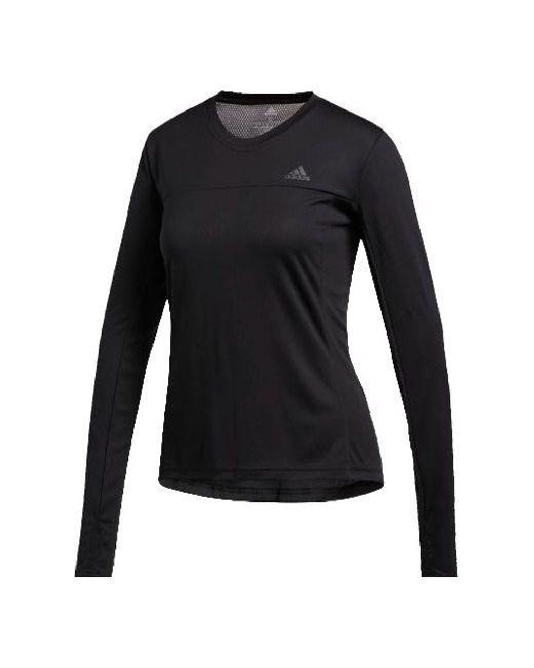Adidas Black (Wmns) Otr Ls Tee Running Sports Long Sleeves