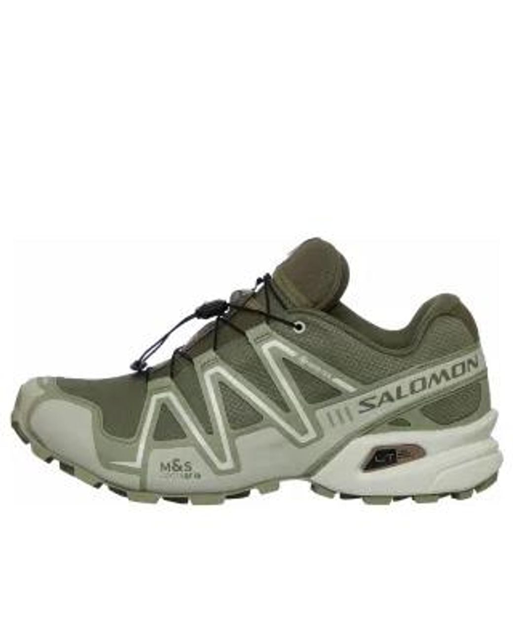 Salomon Green Speedcross 3 Gore-Tex 'Deep Lichen Tea Icicle' for men
